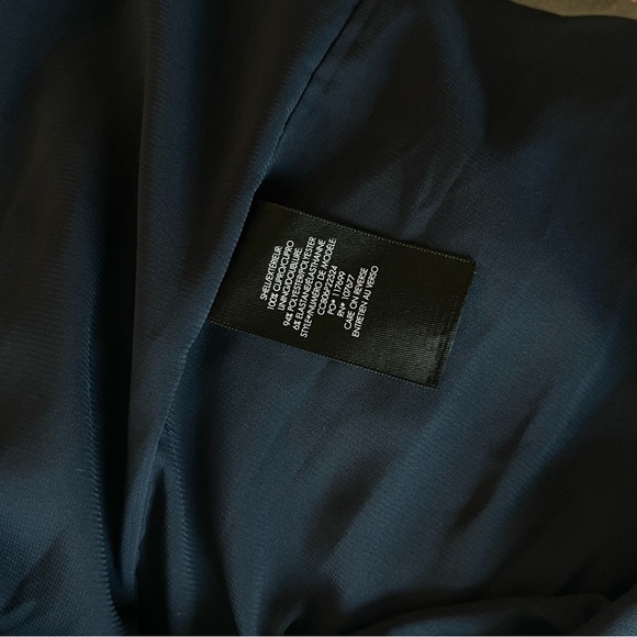 Alice + Olivia Reena Open Back Floral Midi Dress – Hazy Sapphire – Size 12 - Picture 9 of 10